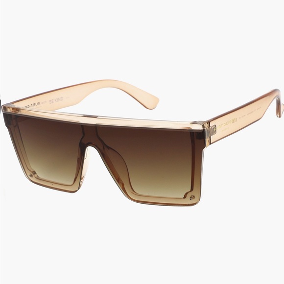 Kurt Geiger Tan Gradient Sunglasses - Picture 2 of 7